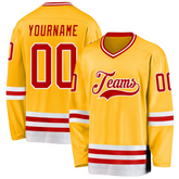 Custom Ice Hockey Jersey with Front Team Name and Back Number for Team Game Wear for Teams Players Fans Men Women Youth Kids