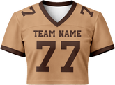 Custom American Football Jersey with Custom Text and Number Football Gift