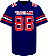 Tournament Style Custom Football Team Jersey Stitched Printed Team Customization