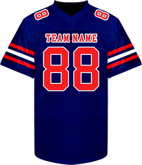 Tournament Style Custom Football Team Jersey Stitched Printed Team Customization