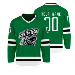 Game Day Custom Hockey Game Jersey Stitched Printed with Stitched Printed Name Number Team Logo for Men Women Youth Kids