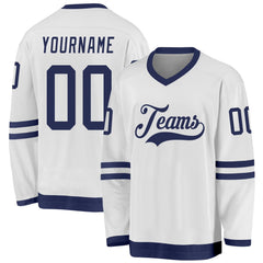 Custom Hockey Team Uniform with Shoulder Patch with Stitched Printed Name Number for Teams Players Fans Men Women Youth Kids