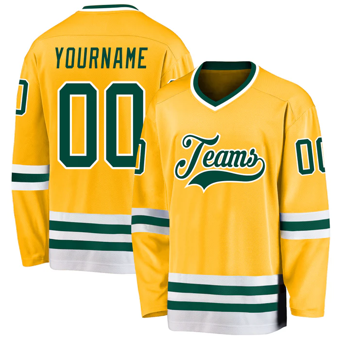 Stitched Printed Personalized Hockey Team Jersey with Stitched Printed Name Number Team Logo for Men Women Youth Kids