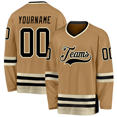 Custom Ice Hockey Team Jersey for Ice Hockey Teams with Custom Logo Name Number for School Teams and Fan Groups