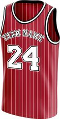 Urban Custom Basketball Game Jersey Embroidered and Printed for School Team Uniform Tops