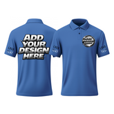 Performance Personalized Printed Polo Uniform Printed Design for Business Team Uniforms