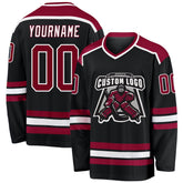 Stitched Printed Name Number Logo Custom Hockey Team Jersey with Your Name and Number for Teams Players Fans Men Women Youth Kids