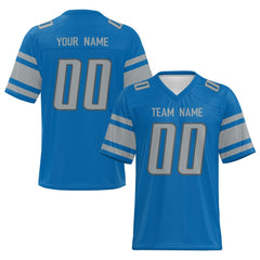 Stitched Printed Name Number Logo Personalized Team Football Jersey