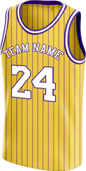 Team Style Custom Basketball Training Top for Community Teams and Homecoming Event