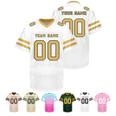 Custom Team Football Uniform with Personalized Name Number for Community Teams