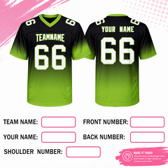 Stitched Printed Team Logo Custom Football Team Jersey for Sports Party Outfit