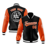 Custom Team Jacket with Personalized Name and Logo Printed and Embroidered for Company Employees