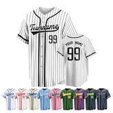 Custom Baseball Jersey Loose Fit with Full Custom Design