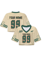 Retro Custom Football Team Uniform Stitched Printed Team Logo
