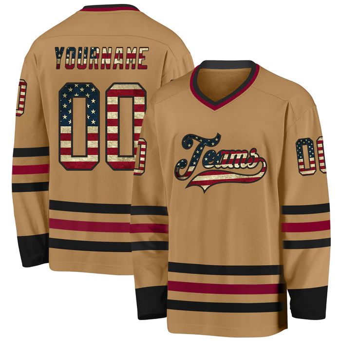 Urban Custom Hockey Shirt with Custom Team Logo with Custom Logo Name Number for School Teams and Fan Groups