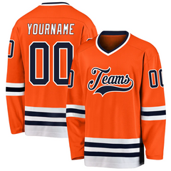 Custom Hockey Team Jersey with Full Custom Design for Hockey Fans with Stitched Printed Team Logo Name Number for Hockey Clubs
