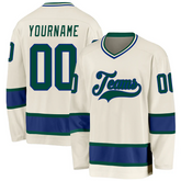Custom Hockey Practice Jersey with Team Logo and Number Team Uniform with Stitched Printed Team Logo Name Number for Hockey Clubs