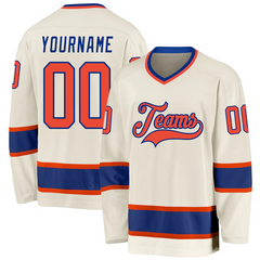 Team Style Custom Youth Hockey Jersey for Team Captains with Player Name Number Team Logo for Game Day and Gifts
