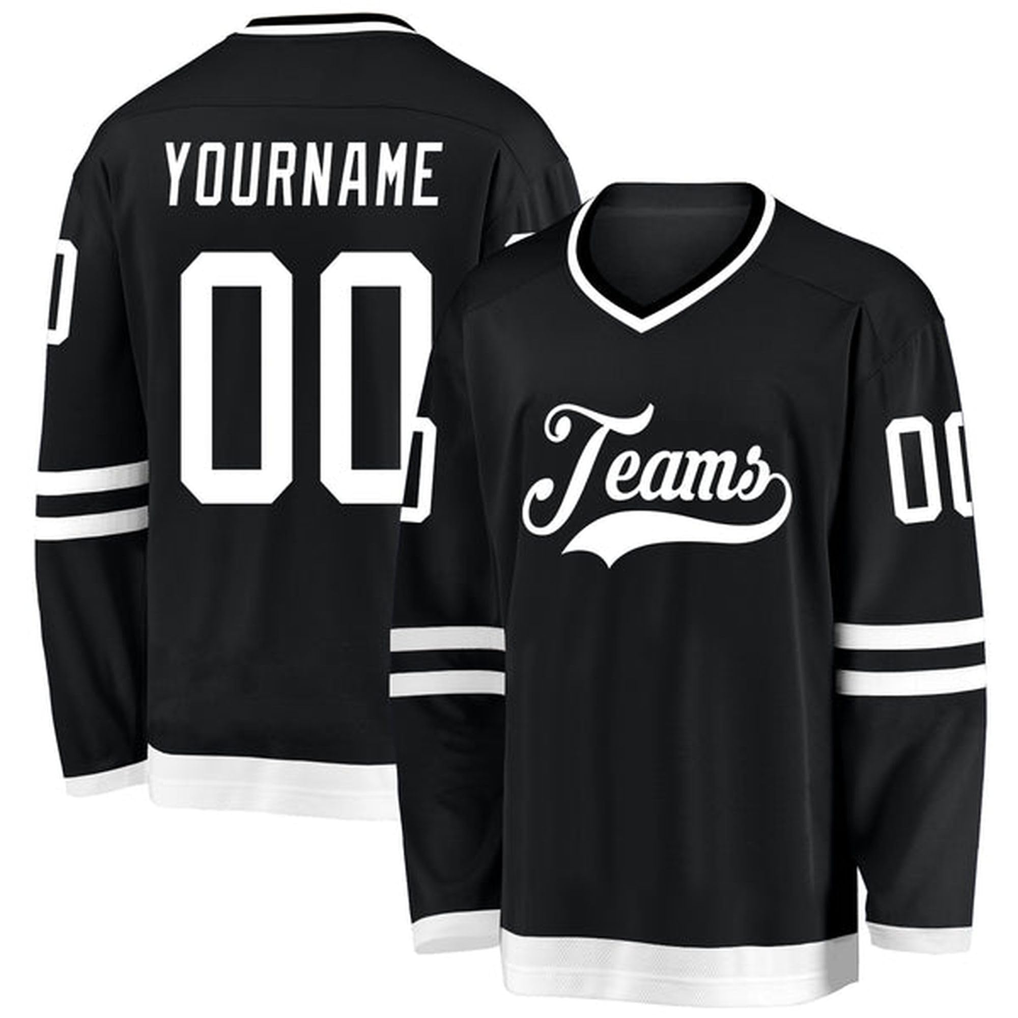 Custom Ice Hockey Team Jersey Stitched Printed Hockey Design with Stitched Printed Team Logo Name Number for Hockey Clubs
