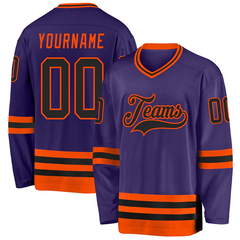 Personalized Ice Hockey Jersey Stitched Printed with Stitched Printed Name Number Team Logo for Men Women Youth Kids