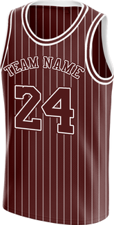 Personalized Basketball Team Jersey with Custom Text and Number for Basketball Families