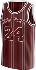 Personalized Basketball Team Jersey with Custom Text and Number for Basketball Families