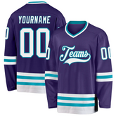 Stitched Printed Custom Hockey Uniform with Name and Number with Stitched Printed Name Number Team Logo for Men Women Youth Kids