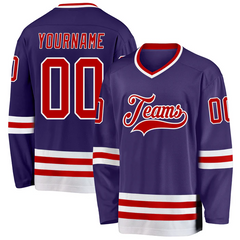 Personalized Ice Hockey Jersey with Custom Text and Number with Stitched Printed for Teams Players Fans Men Women Youth Kids