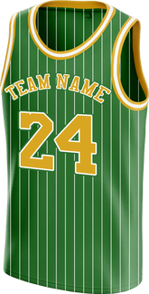 Custom Sleeveless Basketball Jersey Embroidered and Printed with Custom Front and Back for Weekend Tournament