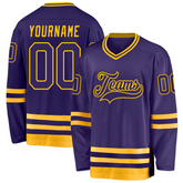 Stitched Printed Custom Hockey Shirt with Back Name and Number with Stitched Printed Name Number Team Logo for Men Women Youth Kids