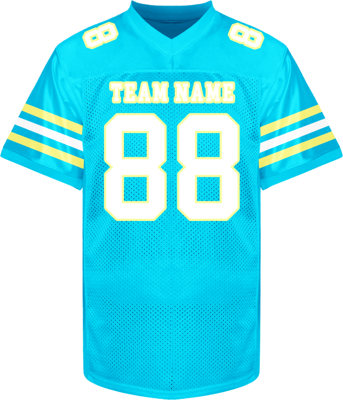 Custom Team Football Uniform with Team Name and Logo with Stitched Printed