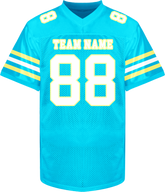 Custom Team Football Uniform with Team Name and Logo with Stitched Printed