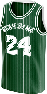 Retro Custom Team Basketball Shirt with Back Name and Number for Sports Party Outfit