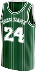 Retro Custom Team Basketball Shirt with Back Name and Number for Sports Party Outfit