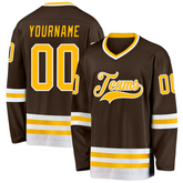 Custom Hockey Jersey Mesh for Kids Teams with Personalized Team Name Logo Number for Adults and Kids
