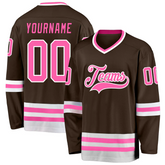 Custom Ice Hockey Jersey Stitched Printed Custom Design for Game Day Outfit with Stitched Printed Name Number Logo for Team Uniforms