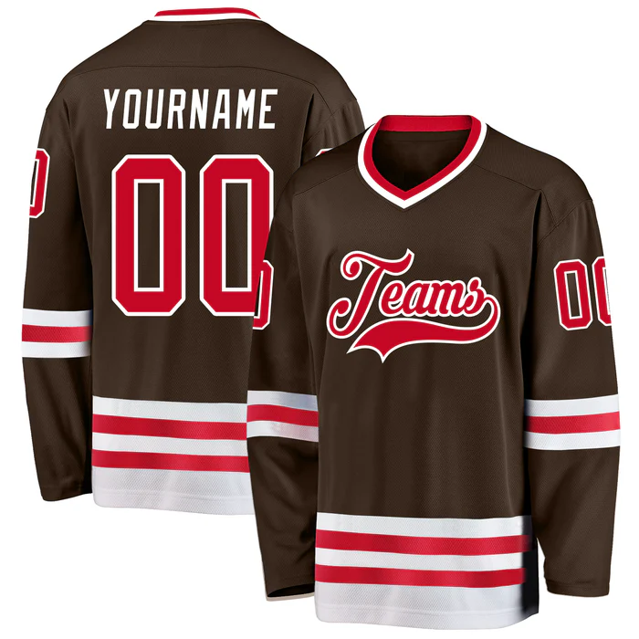Custom Ice Hockey Jersey with Custom Lettering Stitched Printed with Stitched Printed Name Number Team Logo for Men Women Youth Kids