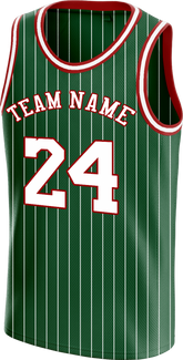 Embroidered and Printed Custom Basketball Player Jersey with Player Name and Number for Adults and Kids
