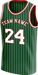 Embroidered and Printed Custom Basketball Player Jersey with Player Name and Number for Adults and Kids