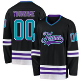 Stitched Printed Name Number Custom Youth Hockey Jersey with Personalized Team Logo for Teams Players Fans Men Women Youth Kids