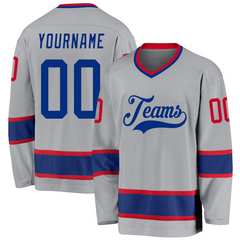 Custom Hockey Shirt Stitched Printed Team Customization with Stitched Printed Name Number Logo for Team Uniforms