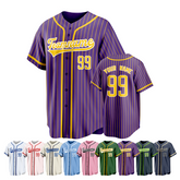 Personalized Baseball Jersey with Name and Number for Adults and Kids