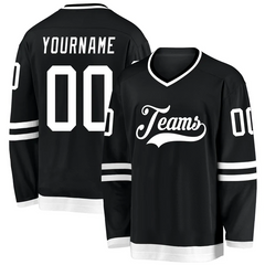 Custom Hockey Practice Jersey with Shoulder Patch Stitched Printed Personalization for Teams Players Fans Men Women Youth Kids