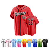 Custom Team Baseball Jersey with Name Number and Logo for Men Women Youth