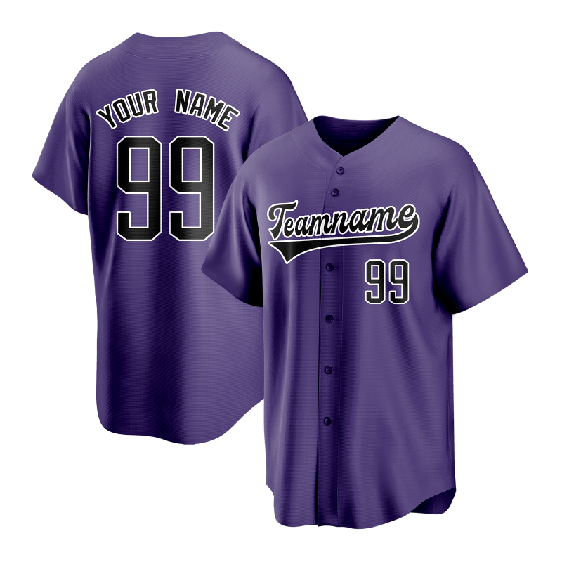 Custom Baseball Jersey Shirt with Team Name and Logo Embroidered Name Number