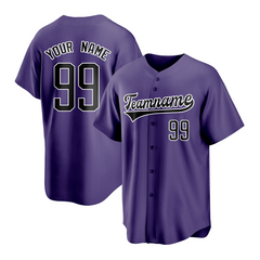 Custom Baseball Jersey Shirt with Team Name and Logo Embroidered Name Number