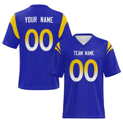 Custom Football Game Jersey with Front Team Name and Back Number