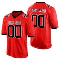 Stitched Printed Team Logo Custom Football Team Uniform with Team Logo and Number