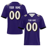 Personalized Football Team Jersey with Custom Team Logo Stitched Printed Name Number