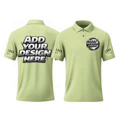 Custom Printed Polo Work Uniform with Custom Logo for Employees and Managers